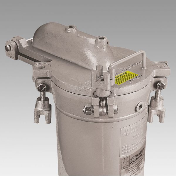 Filtration Systems Replacement Hardware installed on a housing