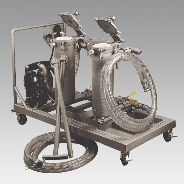 Filtration Systems PNS-222-V-135 Portable Liquid Filter Pump System